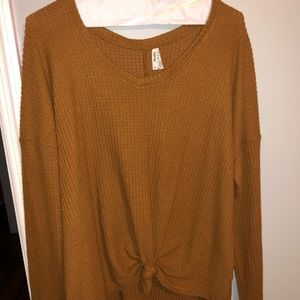 🟤BROWN/TAN SOFT SWEATER🟤